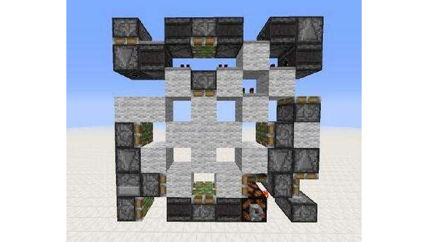 《我的世界》活塞门的创意搭建与红石运用-主题美化网