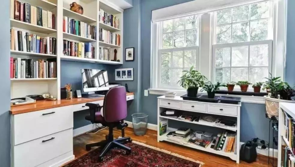 书房用深色家具风水好吗-主题美化网