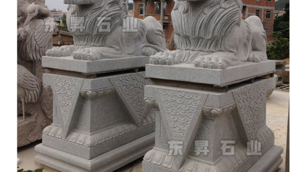 店铺门口放石狮子风水好吗-主题美化网